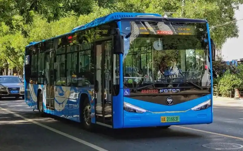 【北京公交】新车放送——603路(火星)新车bj6123shevca-9 北交大东门