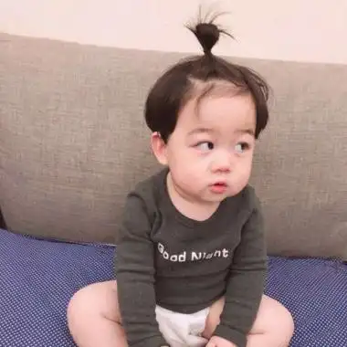 萌娃头像男生可爱超萌 男宝宝照片高清