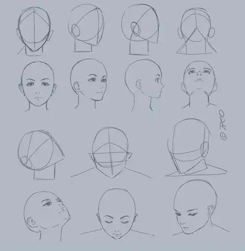 画人像基本画法 怎样画人物初学者