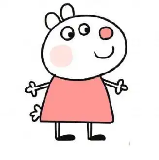 小羊简笔画 彩色|小羊苏西的简笔画绘画教程