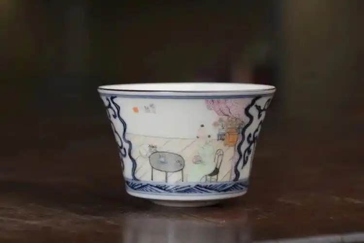 等于堂美女开窗杯