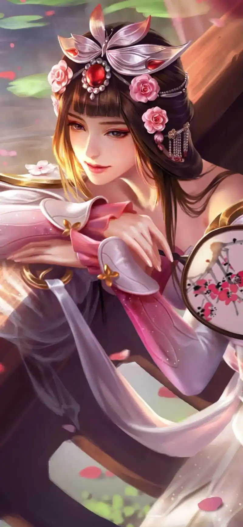 晓来望断梅关,宿妆残.#甄姬游园惊梦 #王 - 抖音