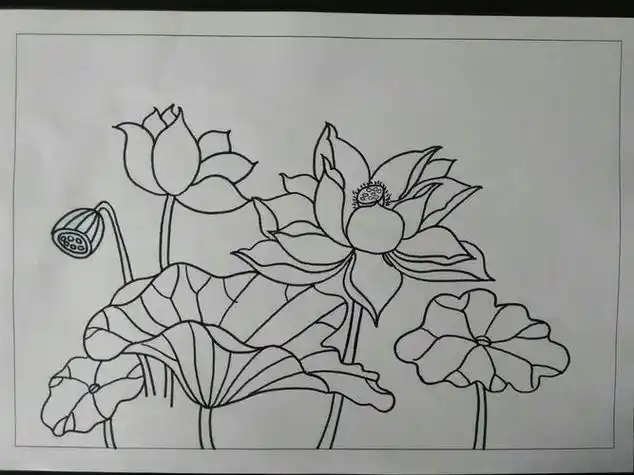 简笔荷花怎么画 荷花怎么画简单又漂亮 | 第3页 | 多想派