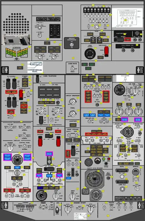 波音737ng-p5板介绍