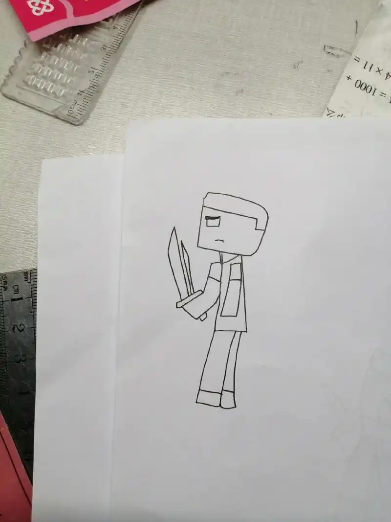 看看我画过的him/末影女王吧(用我爷爷手机弄的95) - 抖音