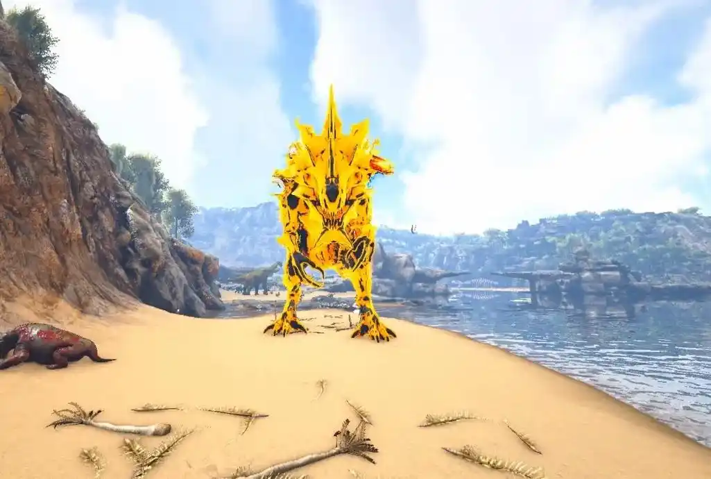 原始恐惧mod帅气与颜值黄金死神#方舟生存进化 - 抖音