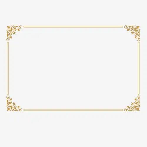 民族简约时尚藏式边框