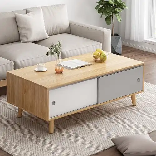 茶桌北欧茶几客厅卧室家用小户户型现代简约实木茶几