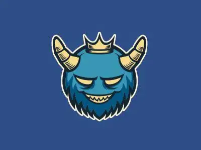 怪兽大学20款小怪兽元素logo设计