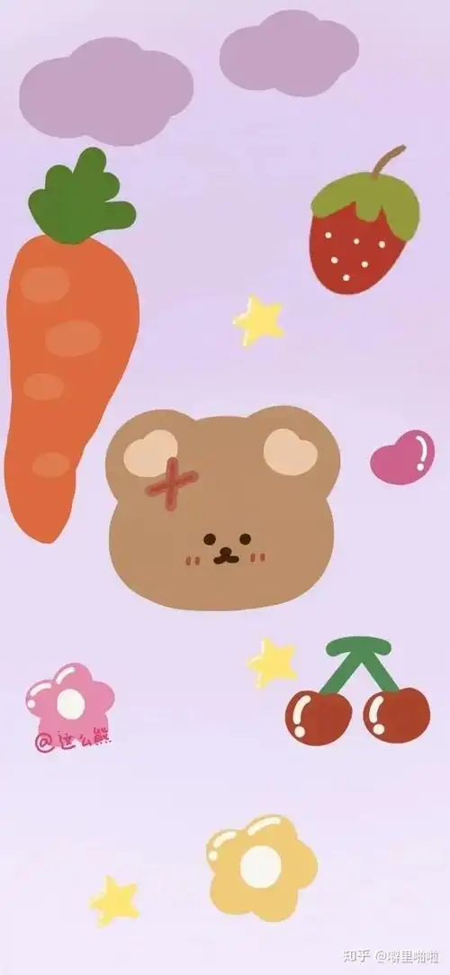 有什么可爱的全屏背景图推荐