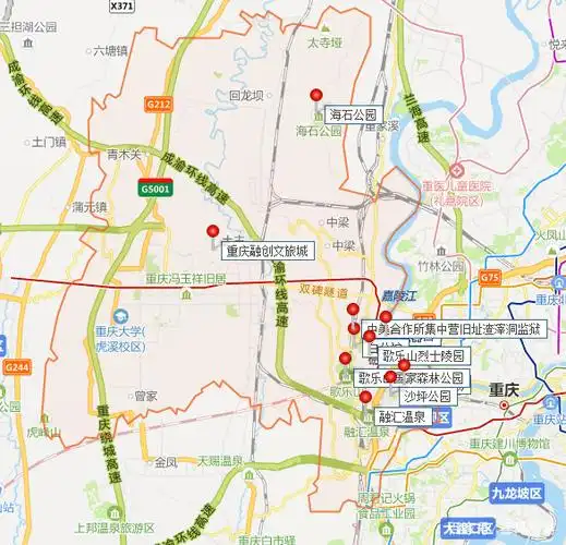 重庆沙坪坝区十大景点有哪些?自驾游玩怎么安排行程路线?