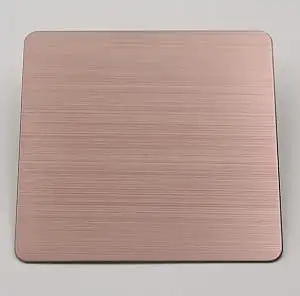 玫瑰金不锈钢工程装饰板