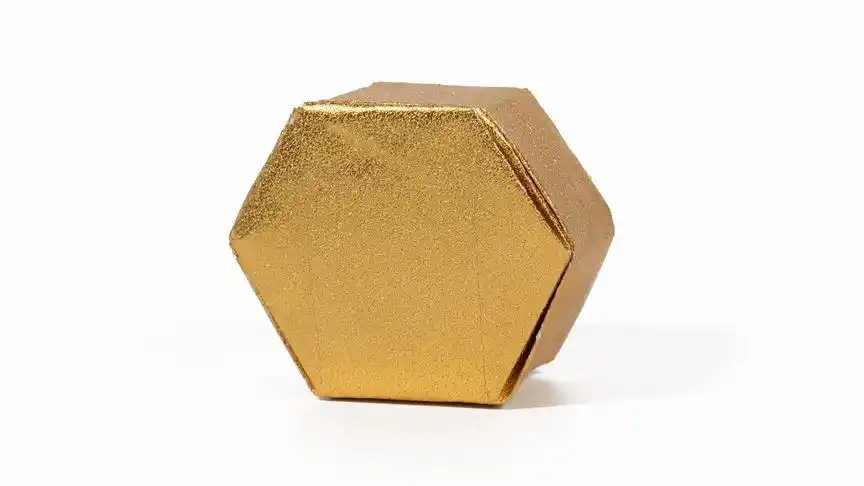 折纸教程六棱柱,折纸多面体