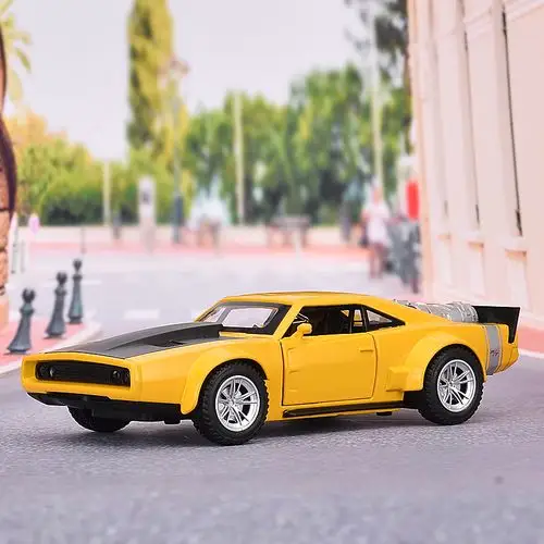 嘉业道奇合金汽车模型回力声光玩具车破冰冰车三开门车模