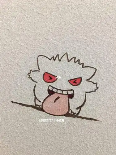 耿鬼简笔画怎么画