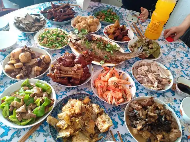 2019年春节家庭聚会照片留念.