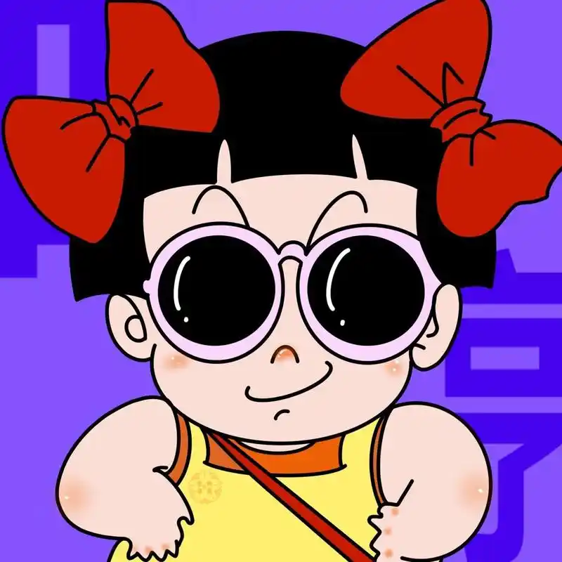 自画|阿拉蕾|动漫头像|可爱搞怪|少女|闺蜜 9015——拽姐草菇 (会