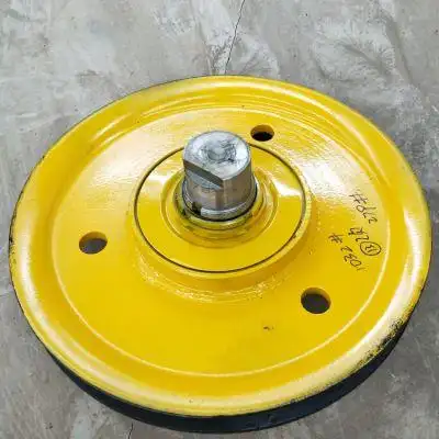 平衡梁滑轮组5t 四绳抓斗防磨导绳滑轮 亚重