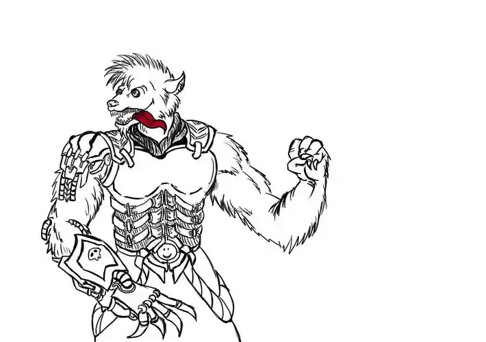 狼人|插画|创作习作|大爷是斯巴达 - 原创作品 - 站酷 (zcool)