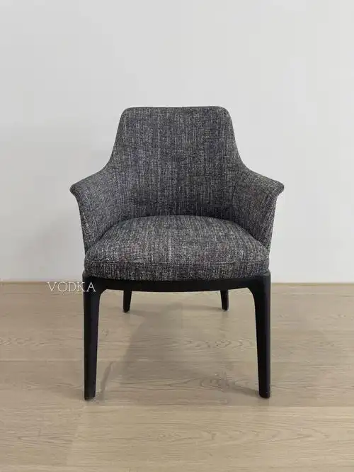 minotti新款实木扶手椅现代简约百搭款min