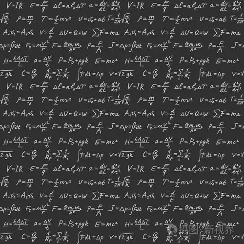 物理公式无缝矢量背景