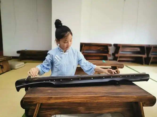 牡丹区太原路小学庆六一古琴琵琶演奏