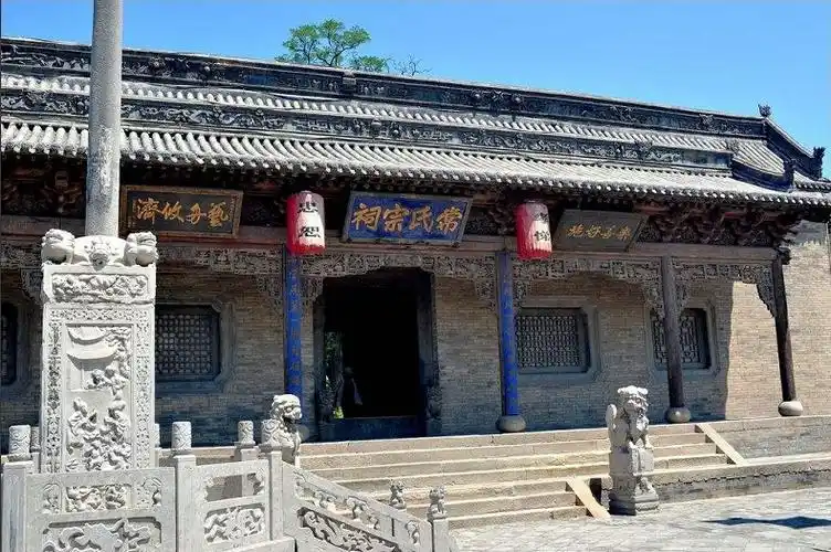 常氏宗祠是现存中华民居中规模最大,保存最完好的家族祠堂建筑之一