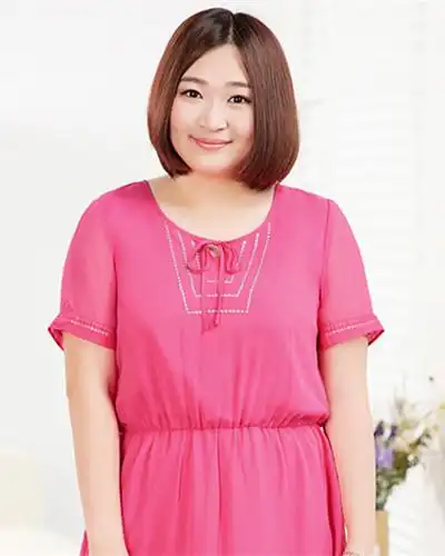 女胖子剪什么短发好看图集