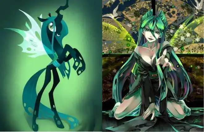 盘点小马宝莉中四大反派最性感的拟人化形象!谁才是最性感的呢?