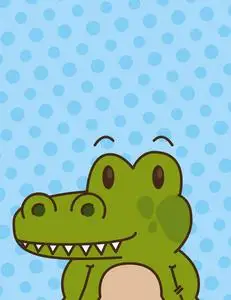 少年的鳄鱼图片