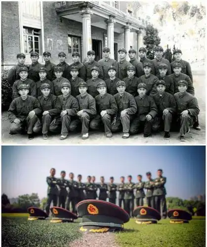 光影70年,新老照片带您回顾人民军队的今与昔