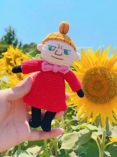 原创钩针姆明谷的亚美moominミイ