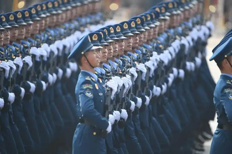 庆祝中华人民共和国成立70周年大会:空军方队【2】