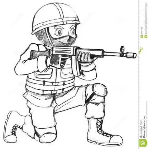 红军背影拿着枪的士兵简笔画解放军战士拿枪简笔画红色革命烈士简笔画