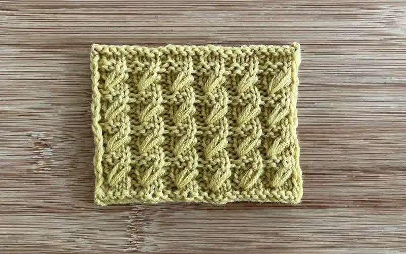 【轻描编织】分享一款棒针麻花花样,织法独特,简单立体,织衣服和配饰