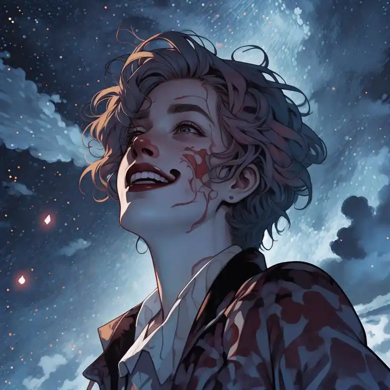 91 伤感小丑头像集 92 每个人都有自己的故事,小丑也不例外.