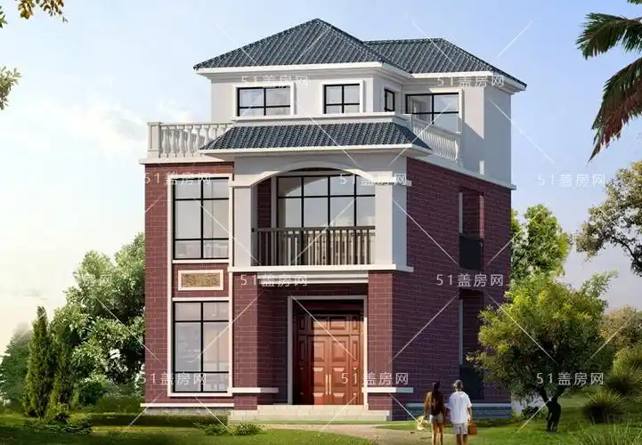 三层别墅设计图 - 盖房圈