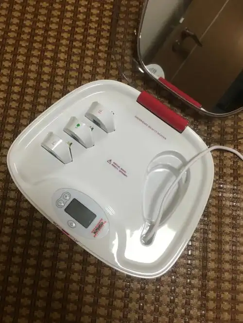 sheermate脱毛仪第三次使用前打卡