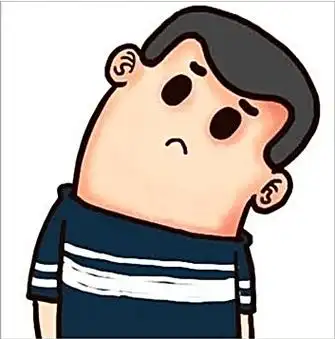 最近很火的卡通歪脖子头像