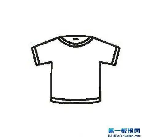 简笔画大全儿童简笔画t恤短袖图片学习简笔画少儿图库中国儿童资源网