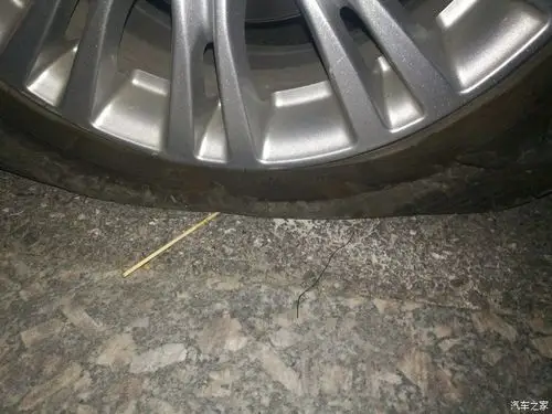 车胎没气