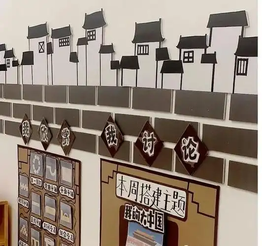 环境创设|变换"墨"测——最惊艳的幼儿园中国风主题环创来啦!