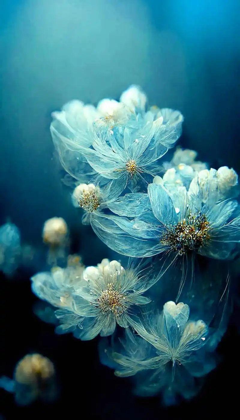 清风壁纸 海棠花开,一花一世界,一木一浮生#ai绘画 #抖 - 抖音