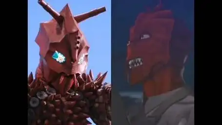 机动奥特曼怪兽与原版怪兽对比