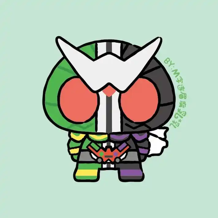 新十年#假面骑士 #q版  - 抖音