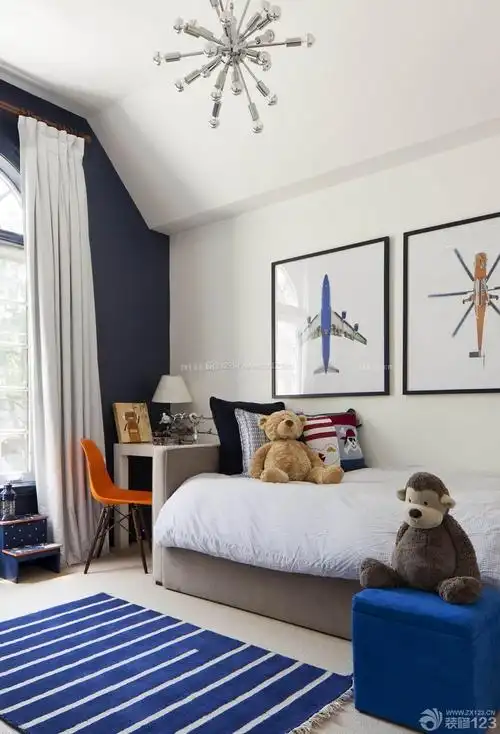 70平米小户型小孩卧室装修效果图片