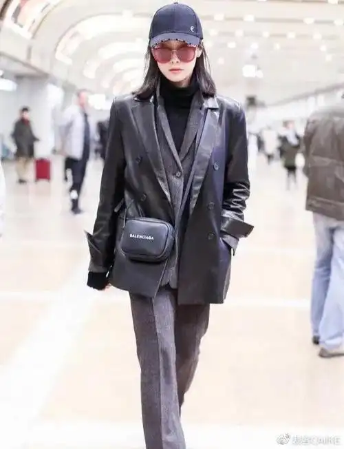 皮夹克百搭不挑人,快来get下皮衣外套如何搭配吧