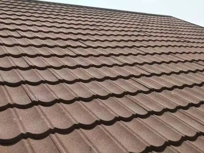 屋顶瓦七波型轻质瓦0.4彩石金属瓦防水别墅瓦厂房翻新改造瓦云南