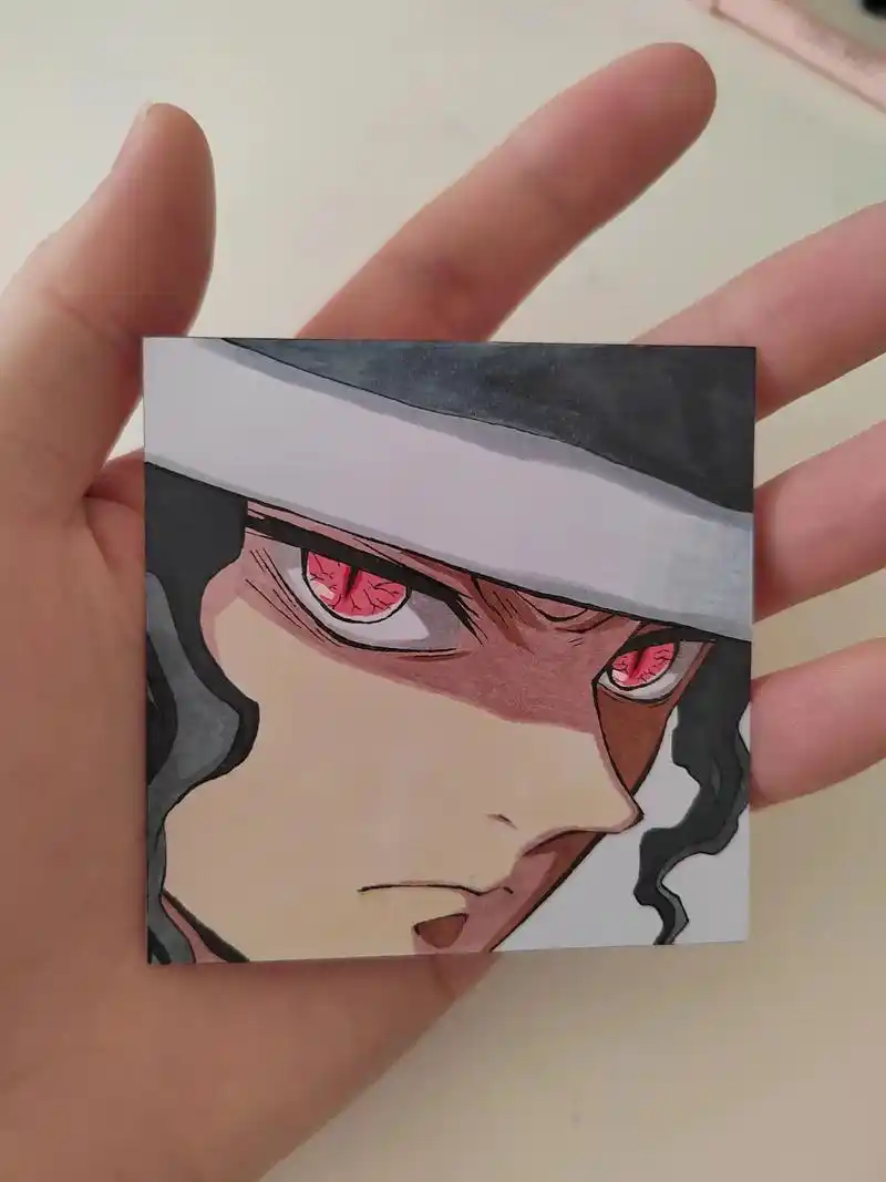 鬼灭之刃#无惨#绘画过程  - 抖音