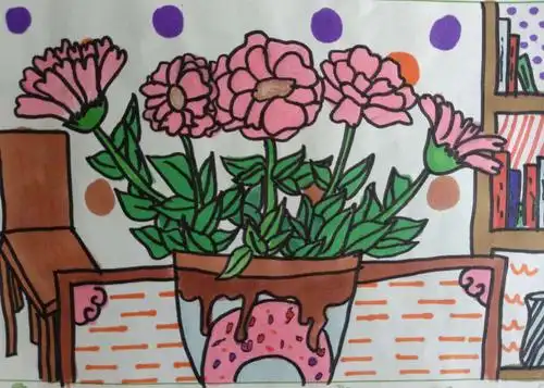 青州云门书院四年级优秀绘画作品集锦